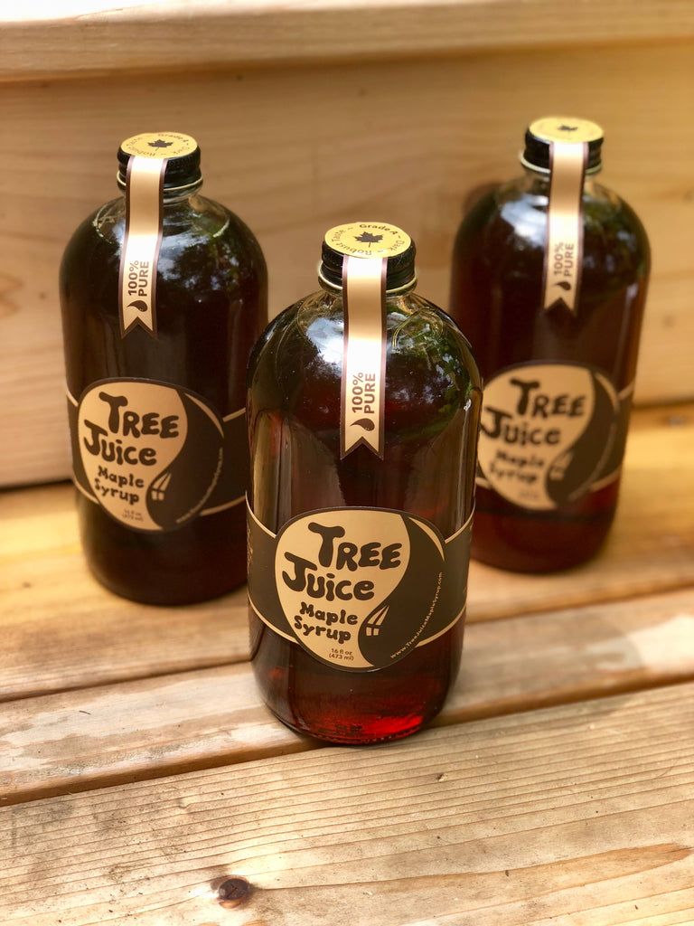 16oz Pure Tree Juice Maple Syrup