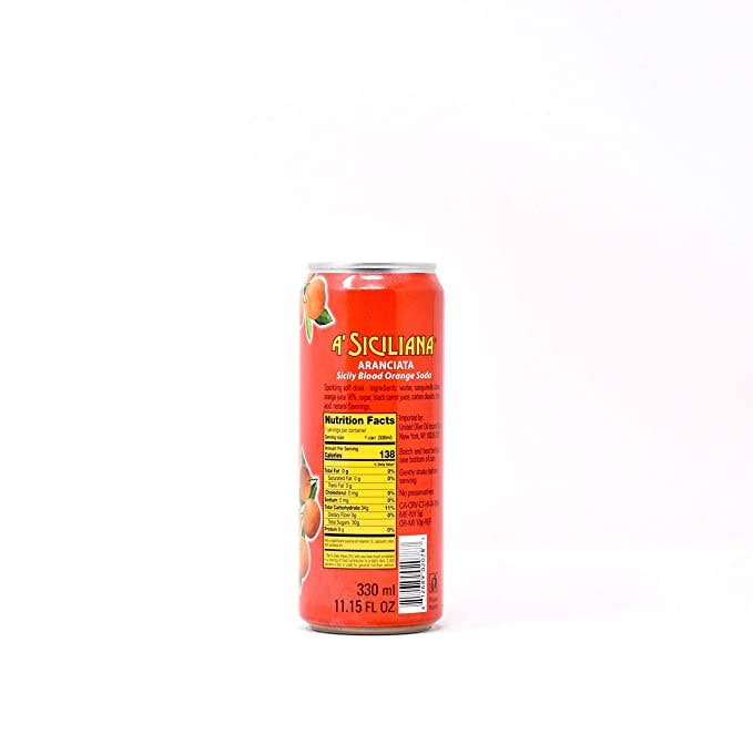 A' Siciliana Sicilian Soda Limonata or Blood Orange