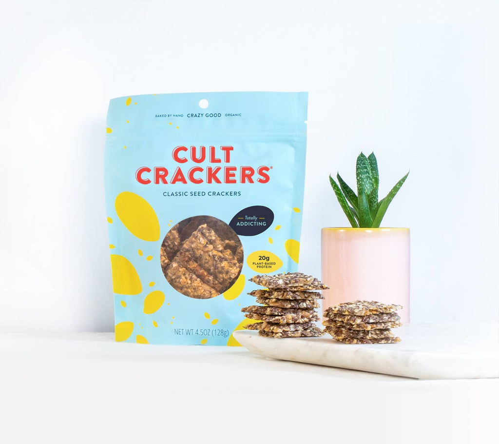 Classic Seed Crackers Organic Gluten Free Holiday Snacks
