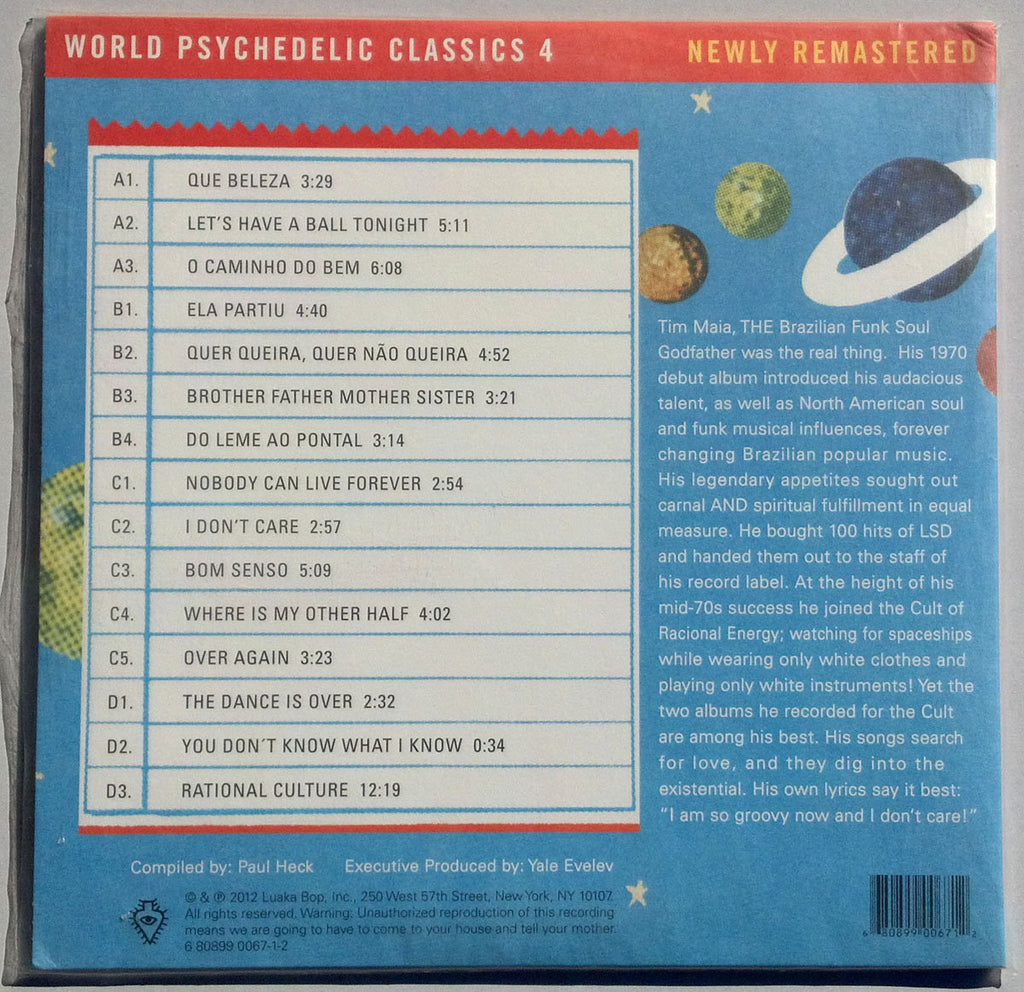 World Psychedelic Classics 4: Nobody Can Live Forever – The Existential Soul of Tim Maia