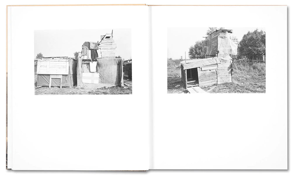 an example of page of huts, temples, castles book