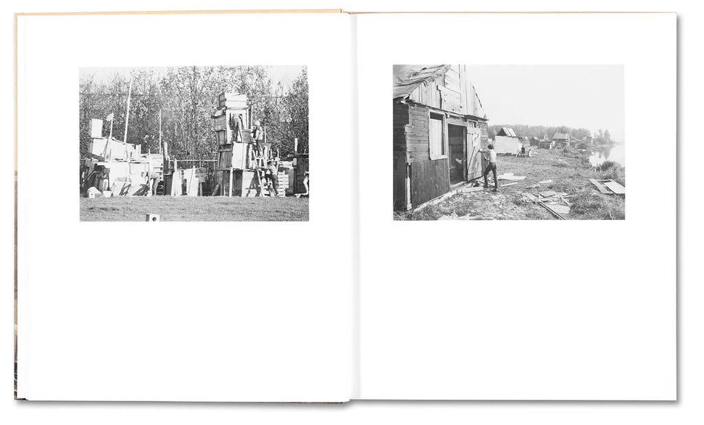 an example of page of huts, temples, castles book