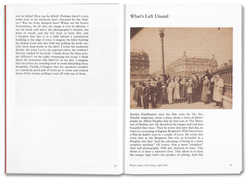 Modern Instances: The Craft of Photography Expanded - Stephen Shore
