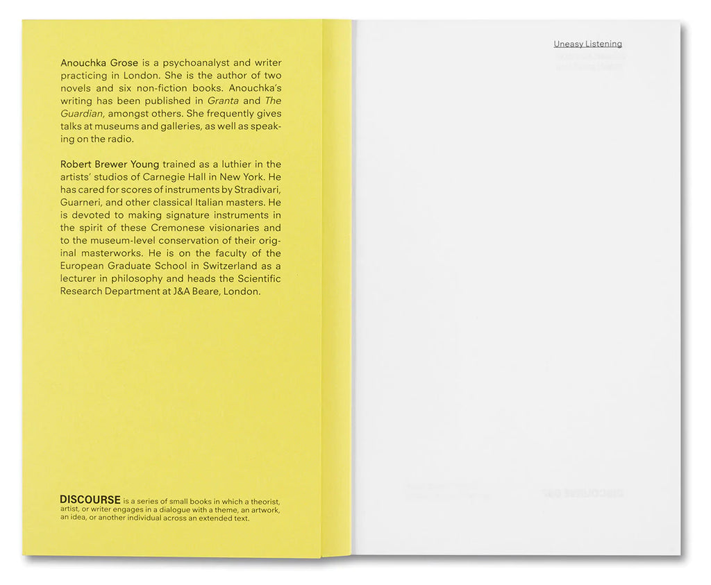 Uneasy Listening - Anouchka Grose & Robert Brewer Young