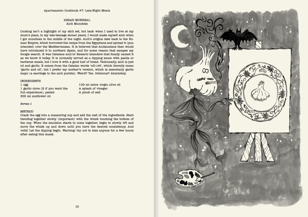 Apartamento Cookbook #7: Late Night Meals