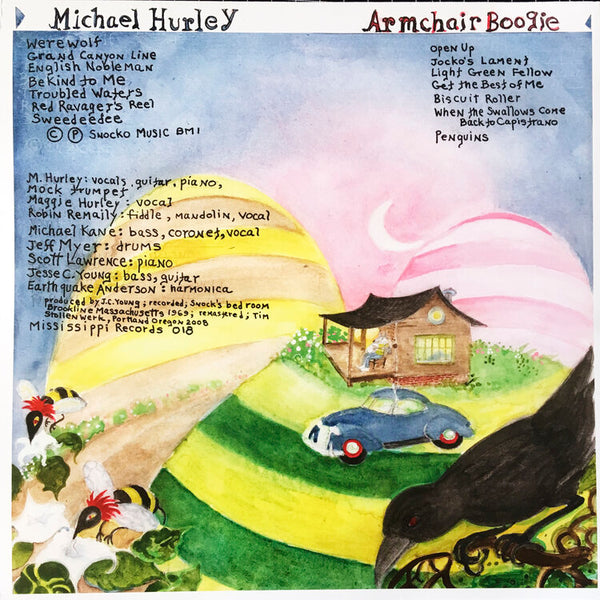 Michael Hurley - Armchair Boogie LP – S&S Corner Shop