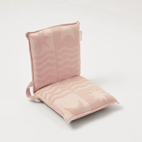 Beach Chair - folding terry cloth