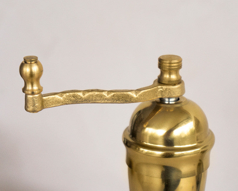 Athena Brass Pepper Mill