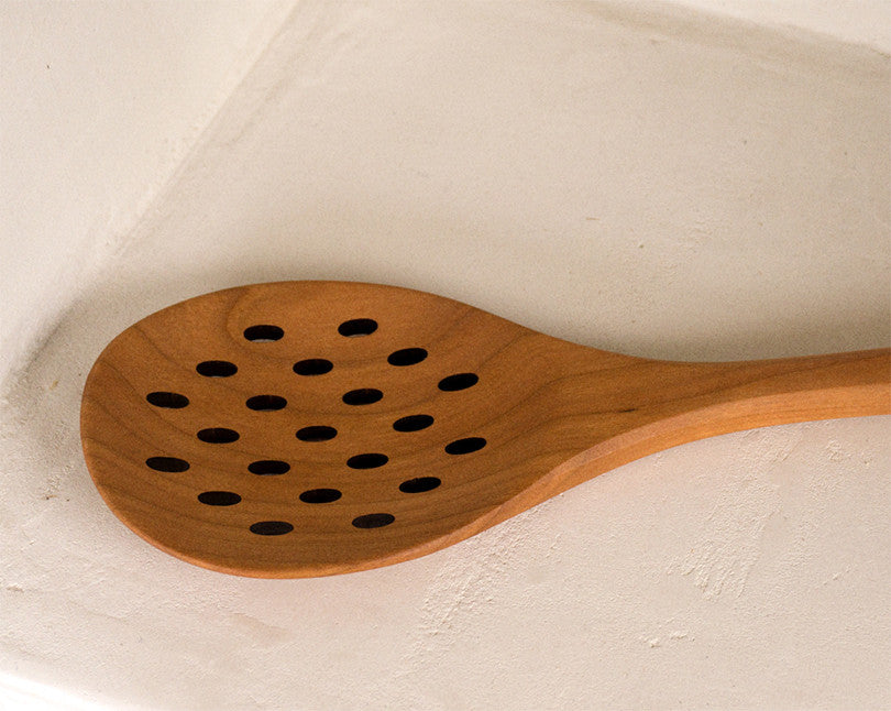 Wood Skimmer Spoon