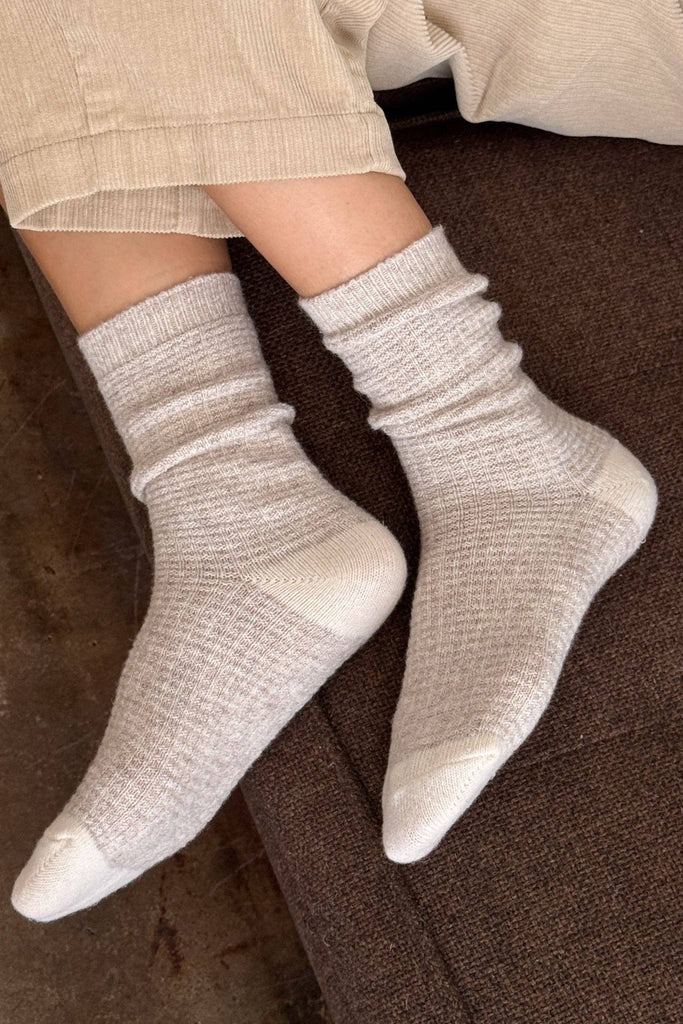 Wool Waffled Socks (wholesale)