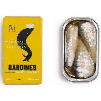 Ati Manel Sardines In Olive Oil & Lemon, 125G