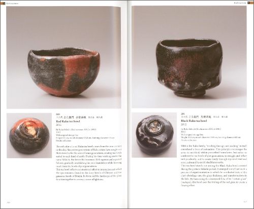 Open book showing two ceramic bowls with text on a white background