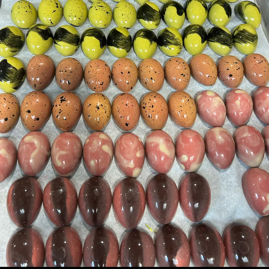 Chocolate Truffle Easter Eggs