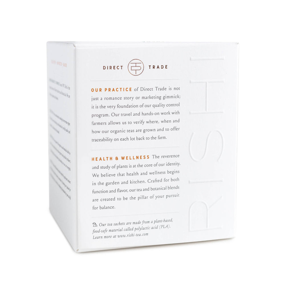 Turmeric Ginger Organic Herbal Tea Sachets