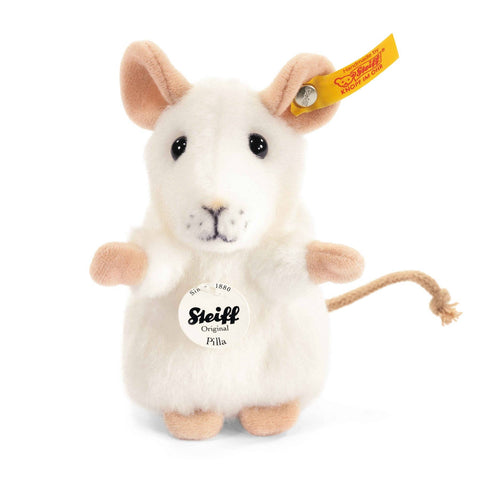 Pilla Mouse Stuffed Plush Animal, 4 Inches