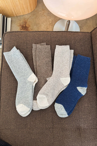 Wool Waffled Socks (wholesale)