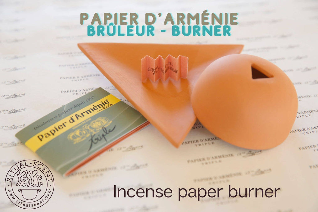 Papier d'Arménie French Incense paper booklets (darmenie)