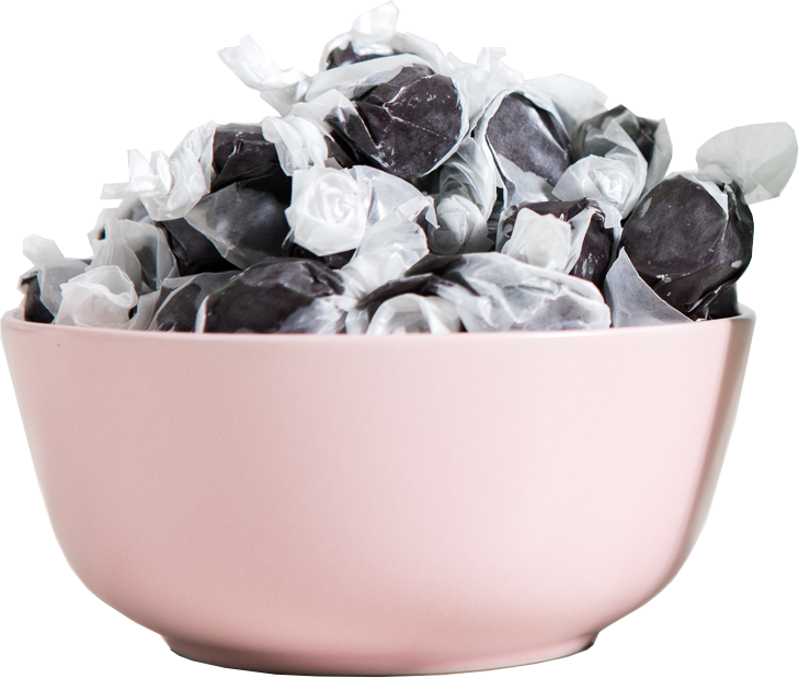 Salty Black Licorice - Pure Sea Salt Licorice Candy