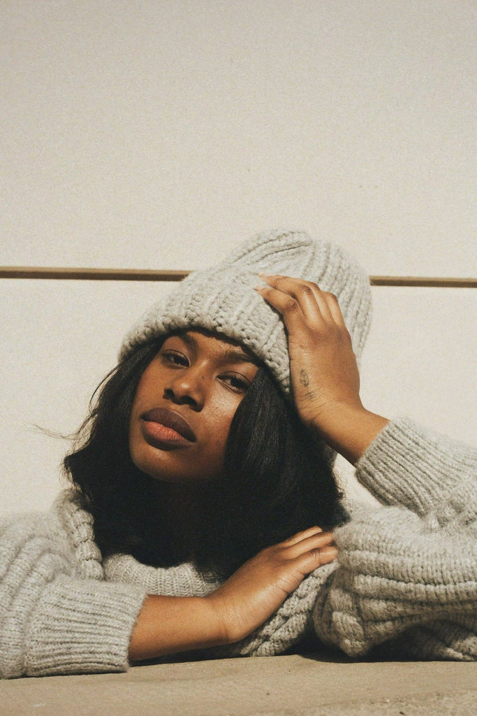 Frankie Knitted Alpaca Hat