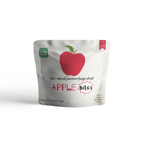 Snakklub Apple Bites – Premium Freeze-Dried Apple