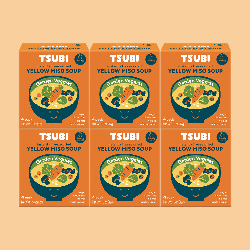 Yellow Miso Soup with Garden Veggies 4 Pack