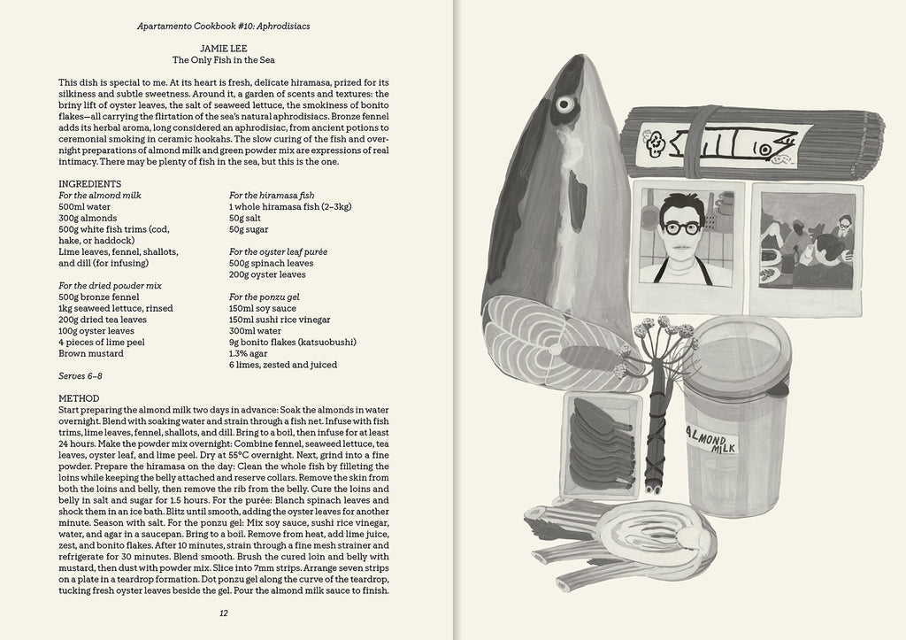 Apartamento Cookbook #10: APHRODISIACS