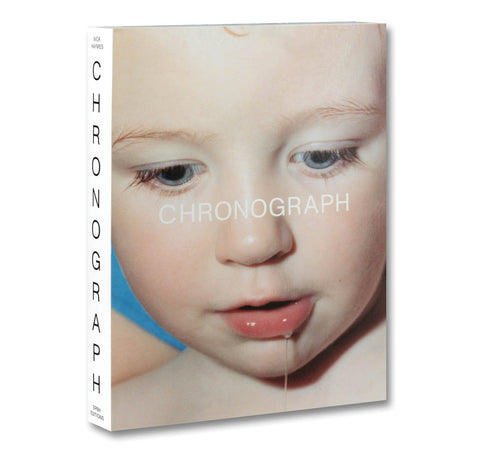 Chronograph by Nick Haymes photography book from SPBH Editions, featuring a close-up photo of a baby on the front cover.