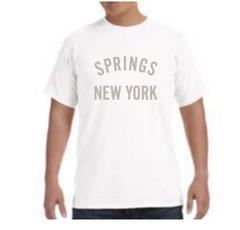 Springs New York Shirt - White/Gray – S&S Corner Shop