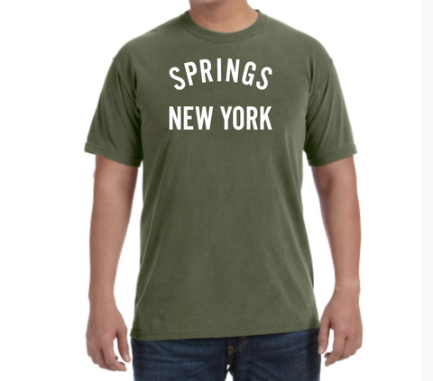 Springs New York Shirt - Green/White