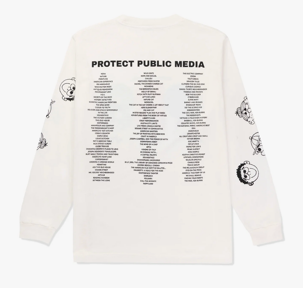 ARCHES - PBS Protect Public Media Long Sleeve Shirt