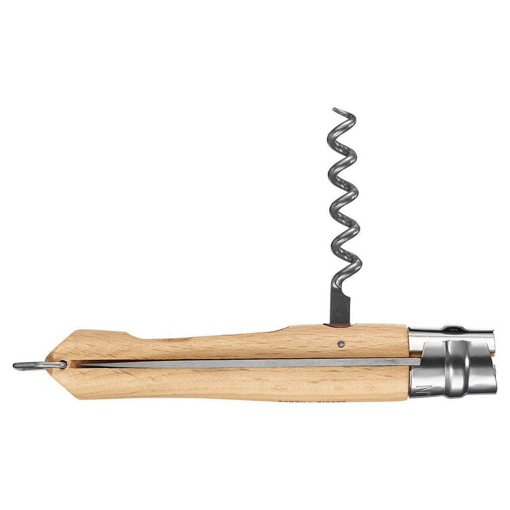 Opinel Knife with Corkscrew and Bottle Opener