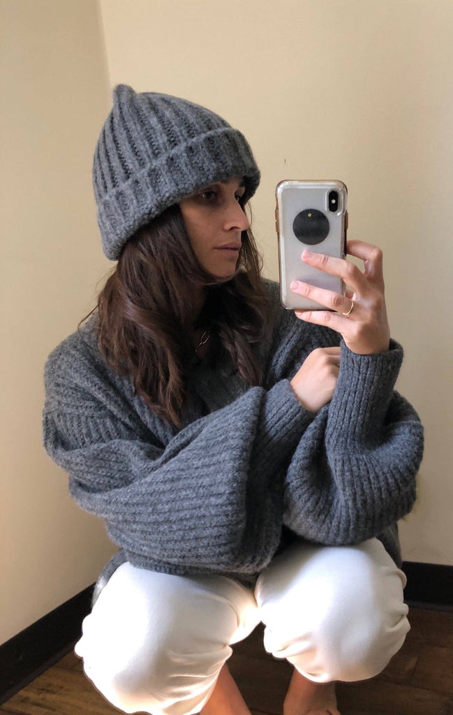 Frankie Knitted Alpaca Hat