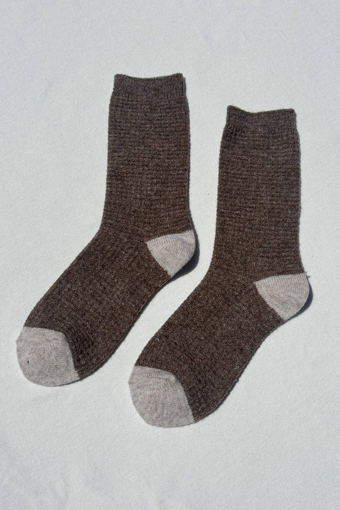 Wool Waffled Socks (wholesale)