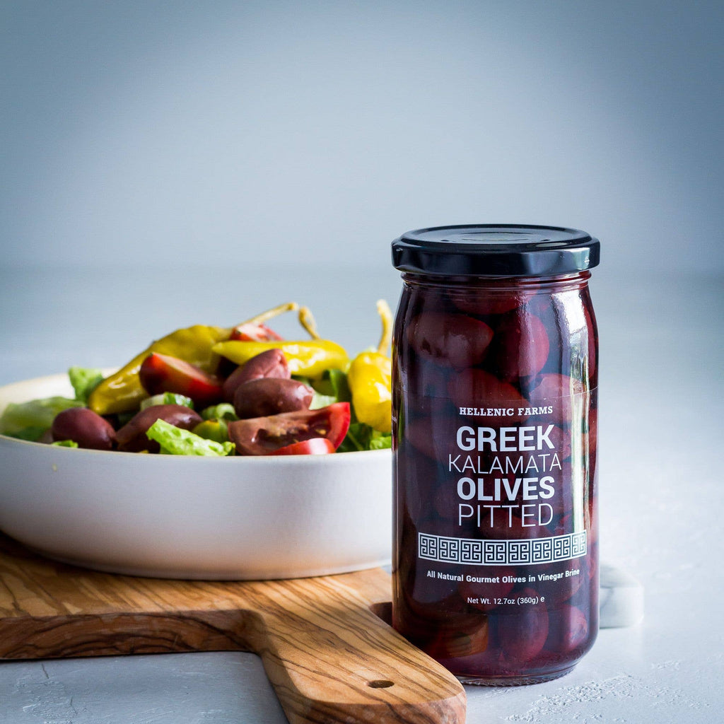 Hellenic Farms Pitted Kalamata Olives