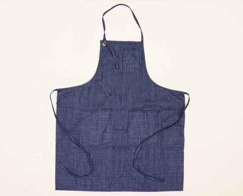 Denim Strap Apron - Selvage Denim