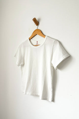 White Little Tee