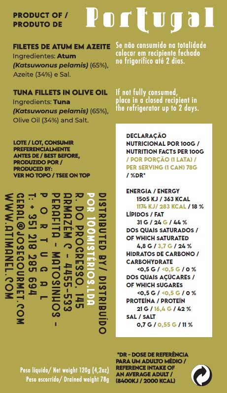 Ati Manel Tuna Filets in Olive Oil
