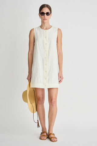 Apiece Apart Godet Mini in Cream