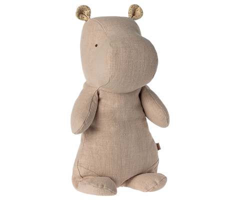 Medium Plush Hippo - Light Pink