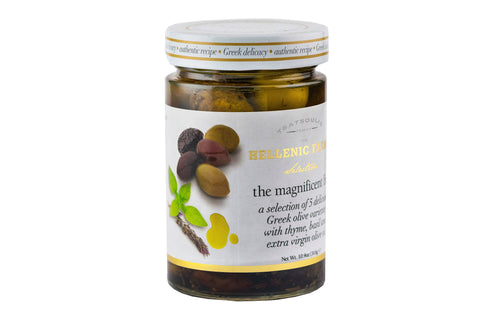 Magnificent Five Gourmet Greek Olives