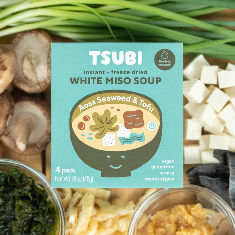 White Miso Soup with Seaweed & Tofu 4 Pack