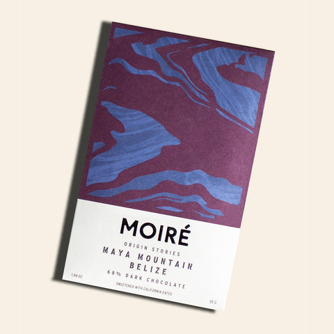 Moire Maya Mountain Chocolate Bar