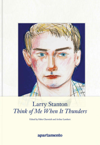 cover of book with drawn portrait of man