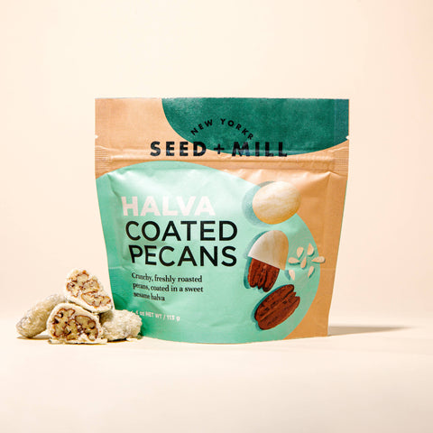 Halva Coated Pecans 4oz